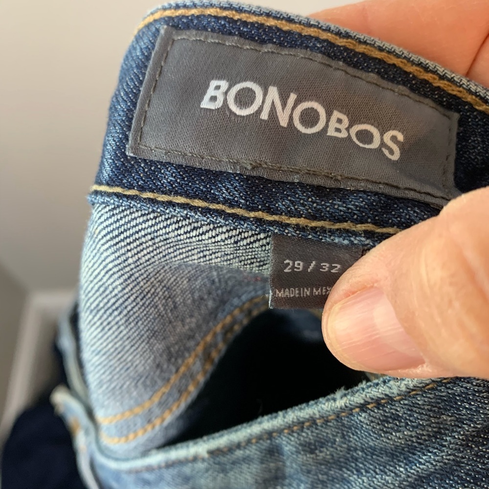Men’s Bonobos Distressed Jeans - Picture 8 of 9